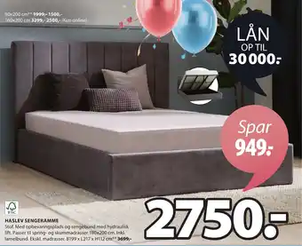 JYSK HASLEV SENGERAMME tilbud