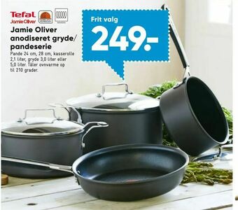 Bilka Jamie Oliver anodiseret gryde/ pandeserie tilbud