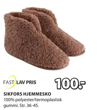 JYSK SIKFORS HJEMMESKO tilbud