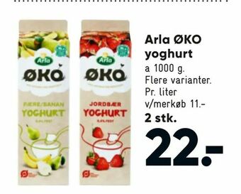 Arla ØKO yoghurt