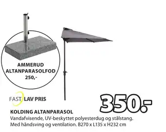 KOLDING ALTANPARASOL