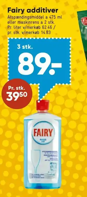 Bilka Fairy additiver tilbud