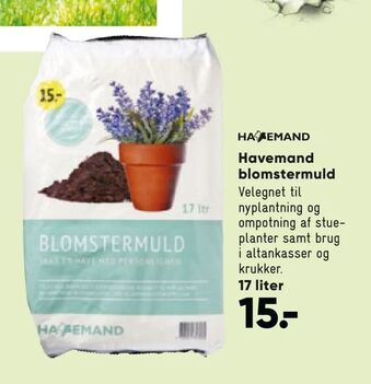 Bilka Havemand blomstermuld tilbud