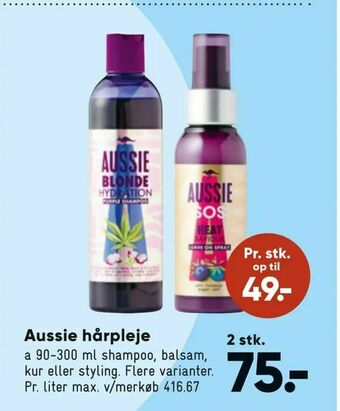 Bilka Aussie hårpleje tilbud