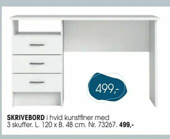 Daells Bolighus Skrivebord tilbud