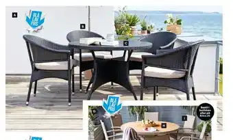 Bilka Kos sæt med 4 Kos stole tilbud