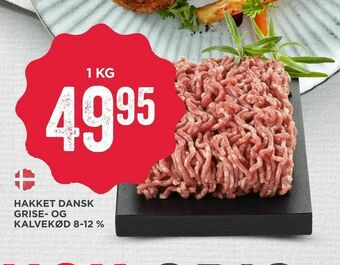 MENY Hakket dansk grise- og kalve kød 8-12 % tilbud