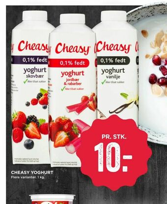MENY Cheasy yoghurt tilbud