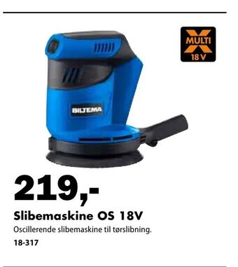 Slibemaskine OS 18V