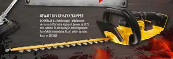 Johannes Fog DEWALT 18 V XR HÆKKEKLIPPER tilbud