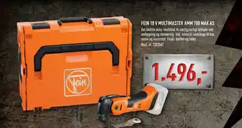 Johannes Fog FEIN 18 V MULTIMASTER AMM 700 MAX AS tilbud