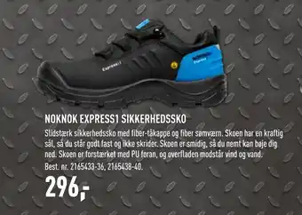 Johannes Fog NOKNOK EXPRESS1 SIKKERHEDSSKO tilbud