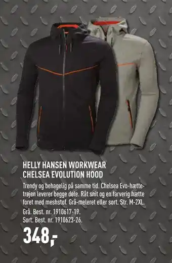 Johannes Fog HELLY HANSEN WORKWEAR CHELSEA EVOLUTION HOOD tilbud