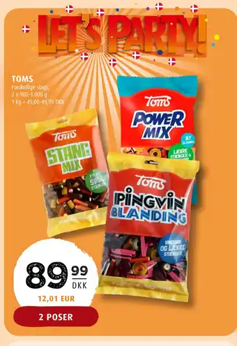 Scandinavian Park TOMS tilbud