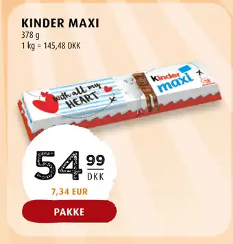 Scandinavian Park KINDER MAXI tilbud