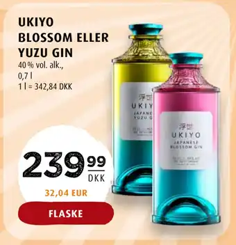 Scandinavian Park UKIYO BLOSSOM ELLER YUZU GIN tilbud