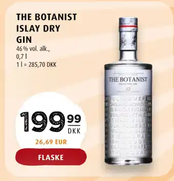 Scandinavian Park THE BOTANIST ISLAY DRY GIN tilbud