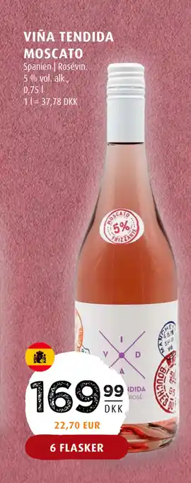 Scandinavian Park VIÑA TENDIDA MOSCATO tilbud