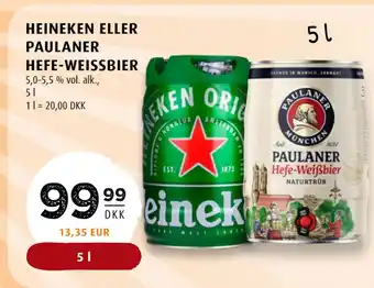 Scandinavian Park HEINEKEN ELLER PAULANER HEFE-WEISSBIER tilbud