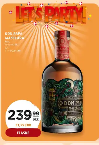 Scandinavian Park DON PAPA MASSKARA tilbud