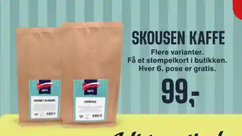 Skousen SKOUSEN KAFFE tilbud