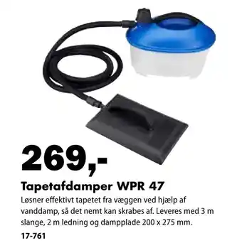 Tapetafdamper WPR 47