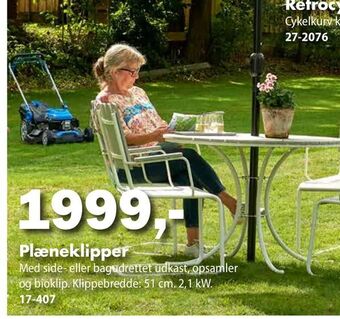 Biltema Plæneklipper tilbud