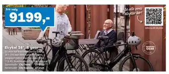 Biltema Elcykel 28", 8 gear tilbud
