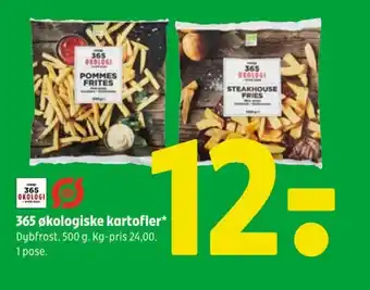 Coop 365 365 økologiske kartofler* tilbud