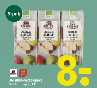 Coop 365 365 økologi ceblejuice tilbud