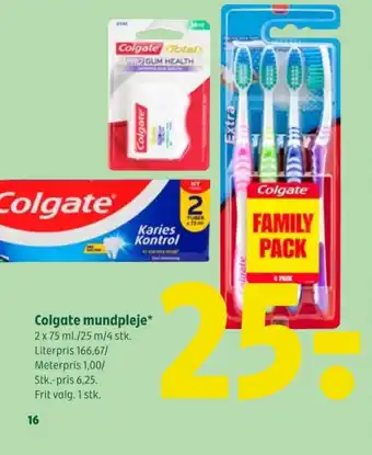 Coop 365 Colgate mundpleje* tilbud