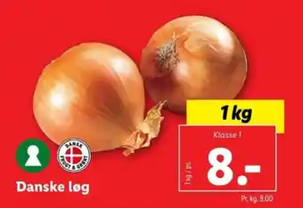 Lidl Danske løg tilbud