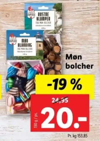 Lidl Møn bolcher tilbud