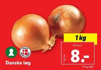 Lidl Danske løg tilbud