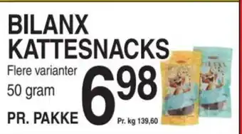 ABC Lavpris BILANX KATTESNACKS tilbud