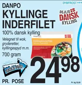 ABC Lavpris DANPO KYLLINGE INDERFILET tilbud