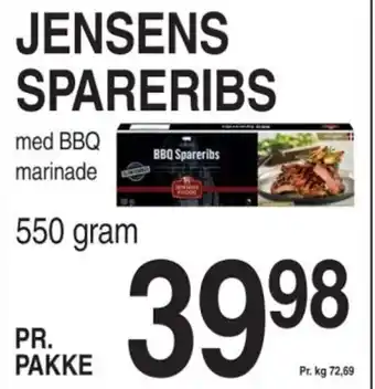 ABC Lavpris JENSENS SPARERIBS tilbud