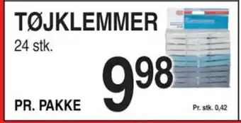 TØJKLEMMER