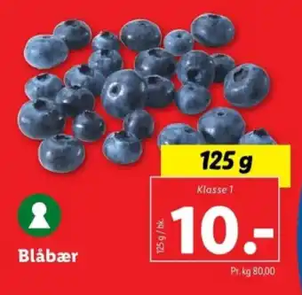 Lidl Blåbær tilbud