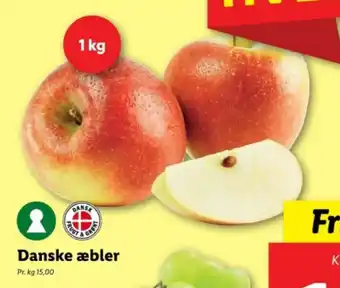 Lidl Danske æbler tilbud
