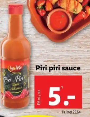 Lidl Piri piri sauce tilbud