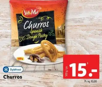 Lidl Churros tilbud