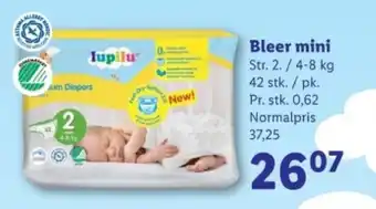 Lidl Bleer mini tilbud