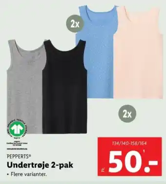 Lidl Undertrøje 2-pak tilbud