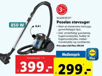 Lidl Poseløs støvsuger tilbud