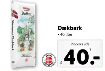 Lidl Dækbark tilbud