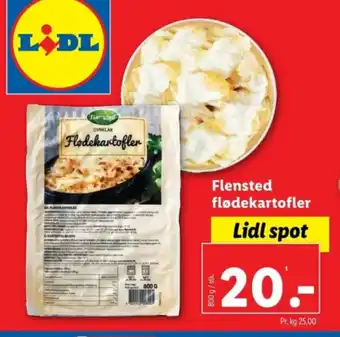 Lidl Flensted flødekartofler tilbud