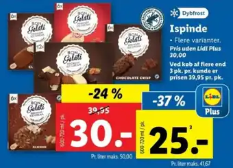 Lidl Ispinde tilbud