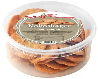 Harald Nyborg NORDTHY Kokoskager 225 g tilbud