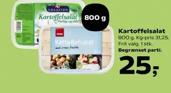 Kvickly Kartoffelsalat tilbud